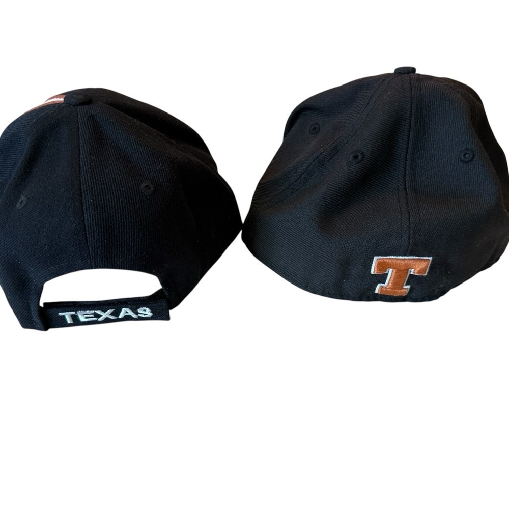SOLD TX and Texas Longhorn Hat Bundle NEW 7.5 Black Orange Blue Ocean / New Era - Picture 10 of 10
